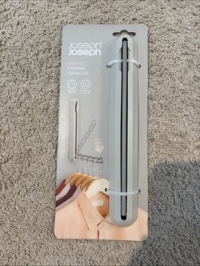 Joseph Joseph Orderly Foldaway Clothes Rail - Light Gray